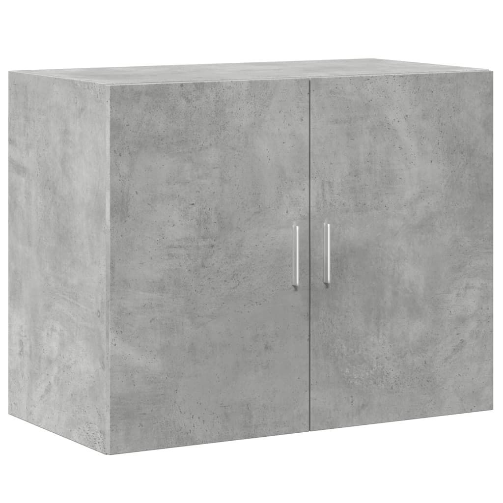 vidaXL Wall Cabinet Concrete Grey 80x42,5x64 cm Engineered Wood