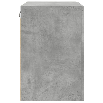 vidaXL Wall Cabinet Concrete Grey 80x42,5x64 cm Engineered Wood