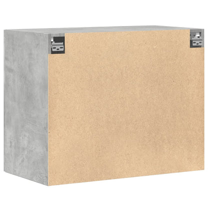 vidaXL Wall Cabinet Concrete Grey 80x42,5x64 cm Engineered Wood