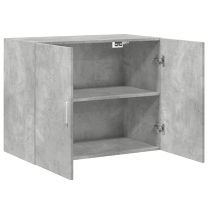 vidaXL Wall Cabinet Concrete Grey 80x42,5x64 cm Engineered Wood