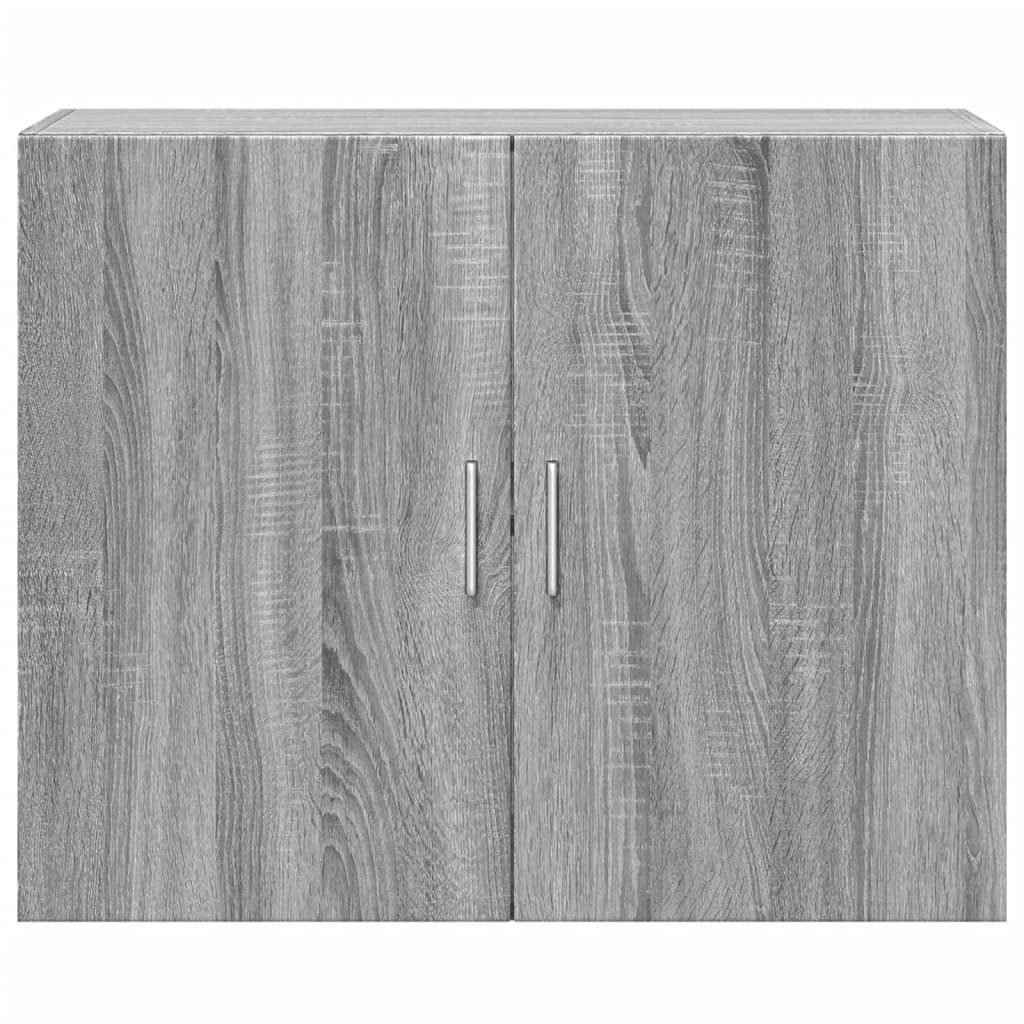 vidaXL Wall Cabinet Grey Sonoma 80x42,5x64 cm Engineered Wood