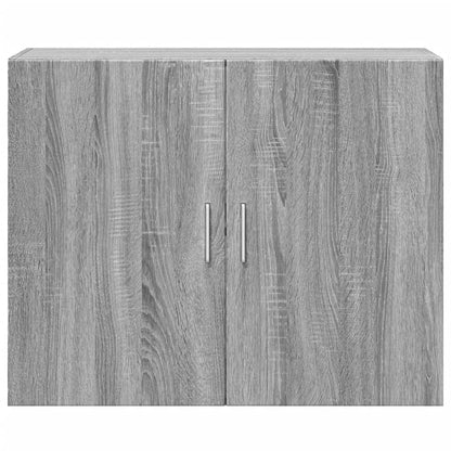 vidaXL Wall Cabinet Grey Sonoma 80x42,5x64 cm Engineered Wood