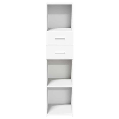 vidaXL Highboard White 30x42,5x124 cm Engineered Wood