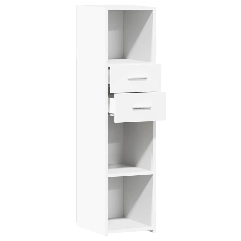 vidaXL Highboard White 30x42,5x124 cm Engineered Wood