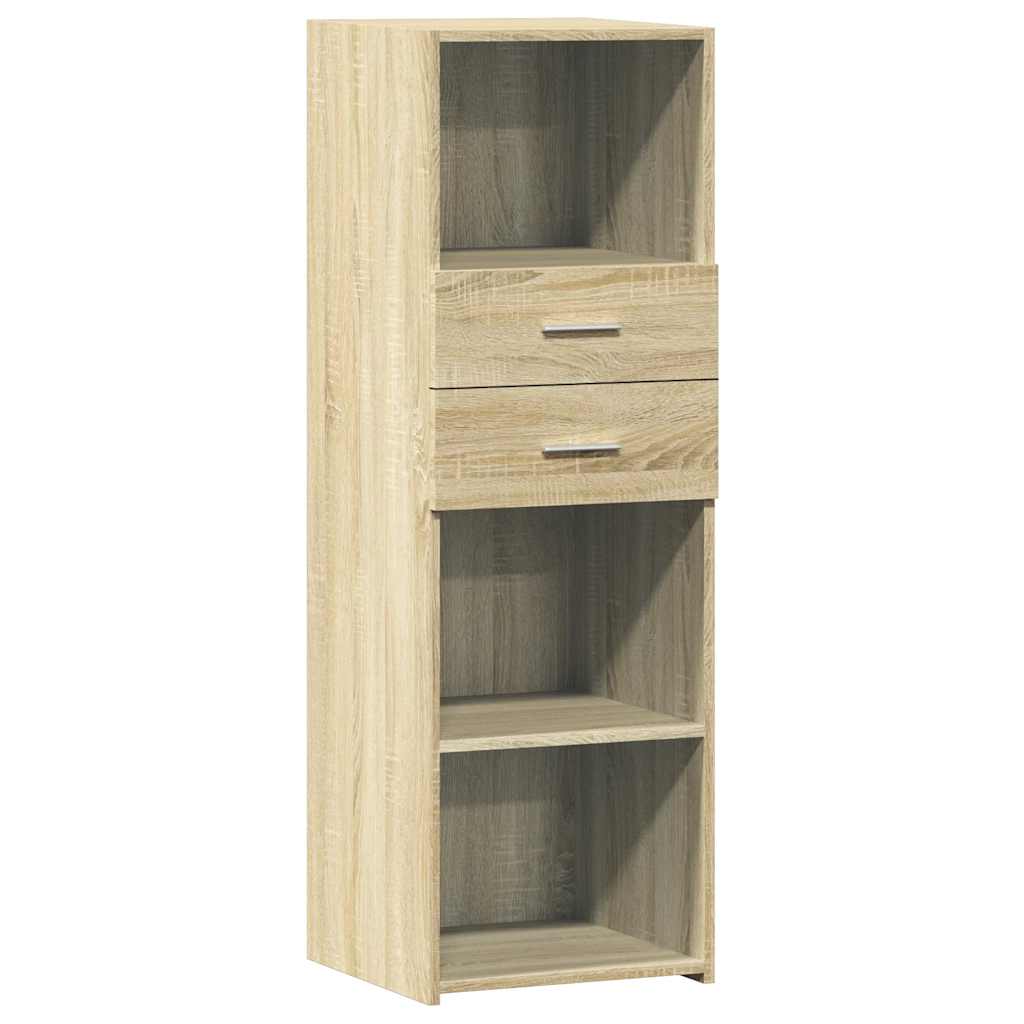 vidaXL Highboard Sonoma Oak 40x42,5x124 cm Engineered Wood