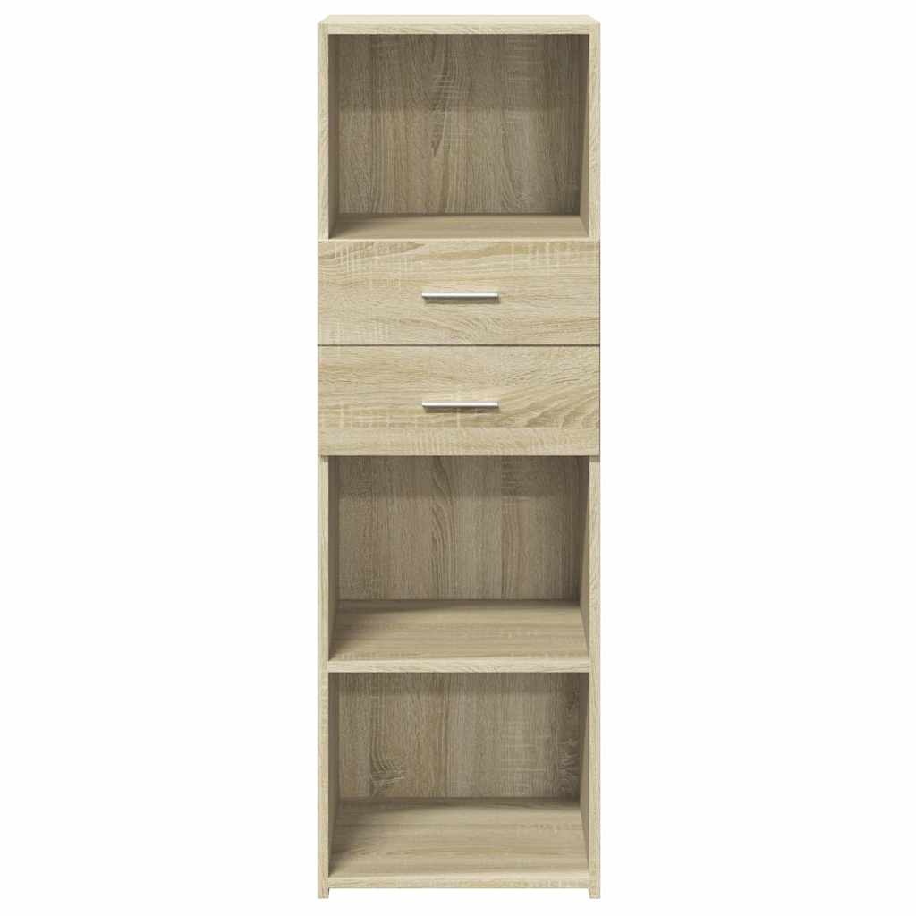 vidaXL Highboard Sonoma Oak 40x42,5x124 cm Engineered Wood