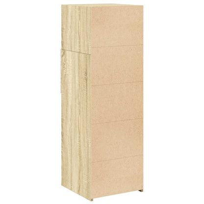 vidaXL Highboard Sonoma Oak 40x42,5x124 cm Engineered Wood
