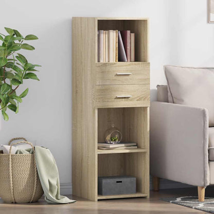 vidaXL Highboard Sonoma Oak 40x42,5x124 cm Engineered Wood