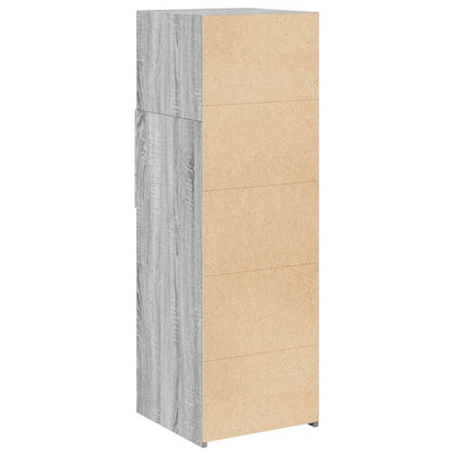 vidaXL Highboard Grey Sonoma 40x42,5x124 cm Engineered Wood