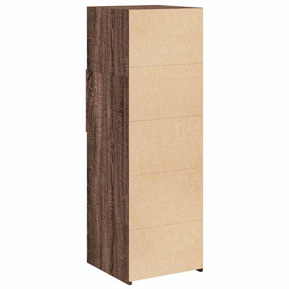 vidaXL Highboard Brown Oak 40x42,5x124 cm Engineered Wood