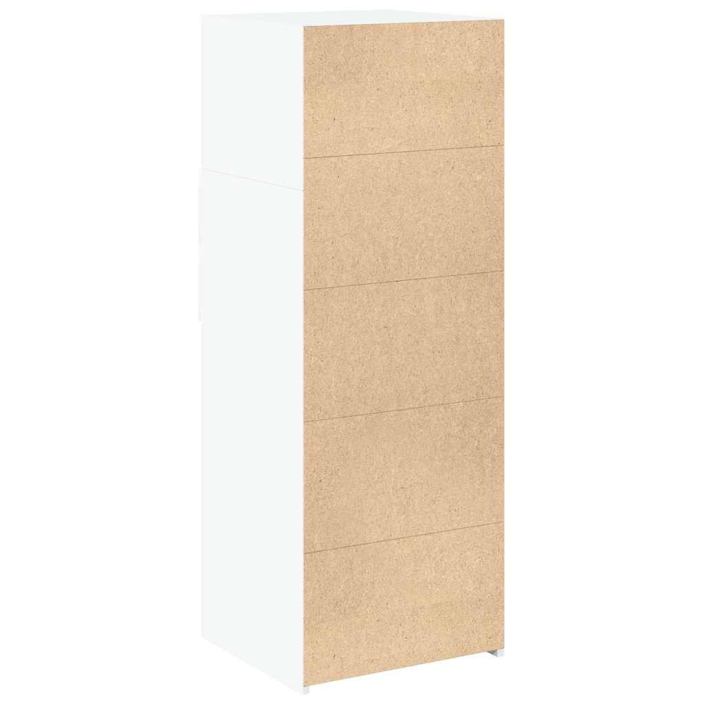 vidaXL Highboard White 45x42.5x124 cm Engineered Wood