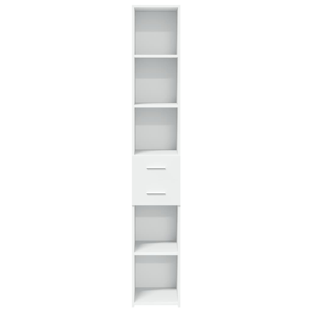 vidaXL Highboard White 30x42,5x185 cm Engineered Wood