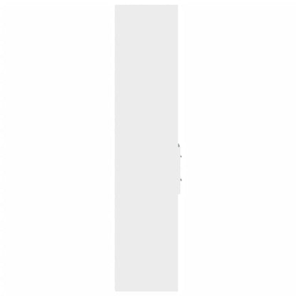 vidaXL Highboard White 30x42,5x185 cm Engineered Wood