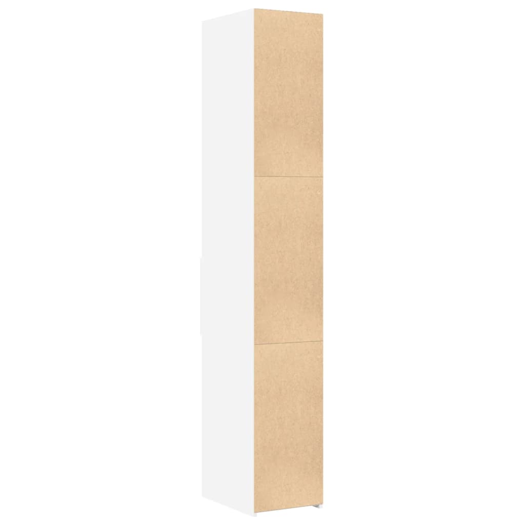 vidaXL Highboard White 30x42,5x185 cm Engineered Wood