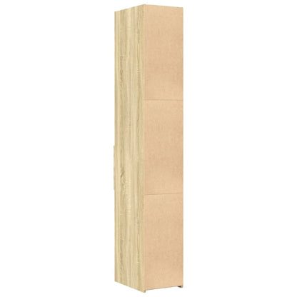 vidaXL Highboard Sonoma Oak 30x42.5x185 cm Engineered Wood