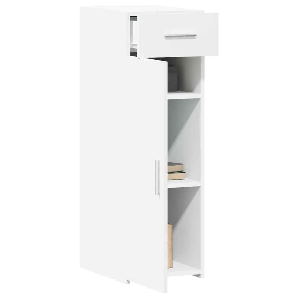 vidaXL Sideboard White 30x42.5x93 cm Engineered Wood