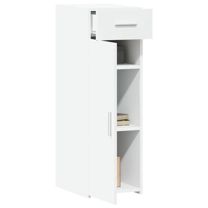vidaXL Sideboard White 30x42.5x93 cm Engineered Wood