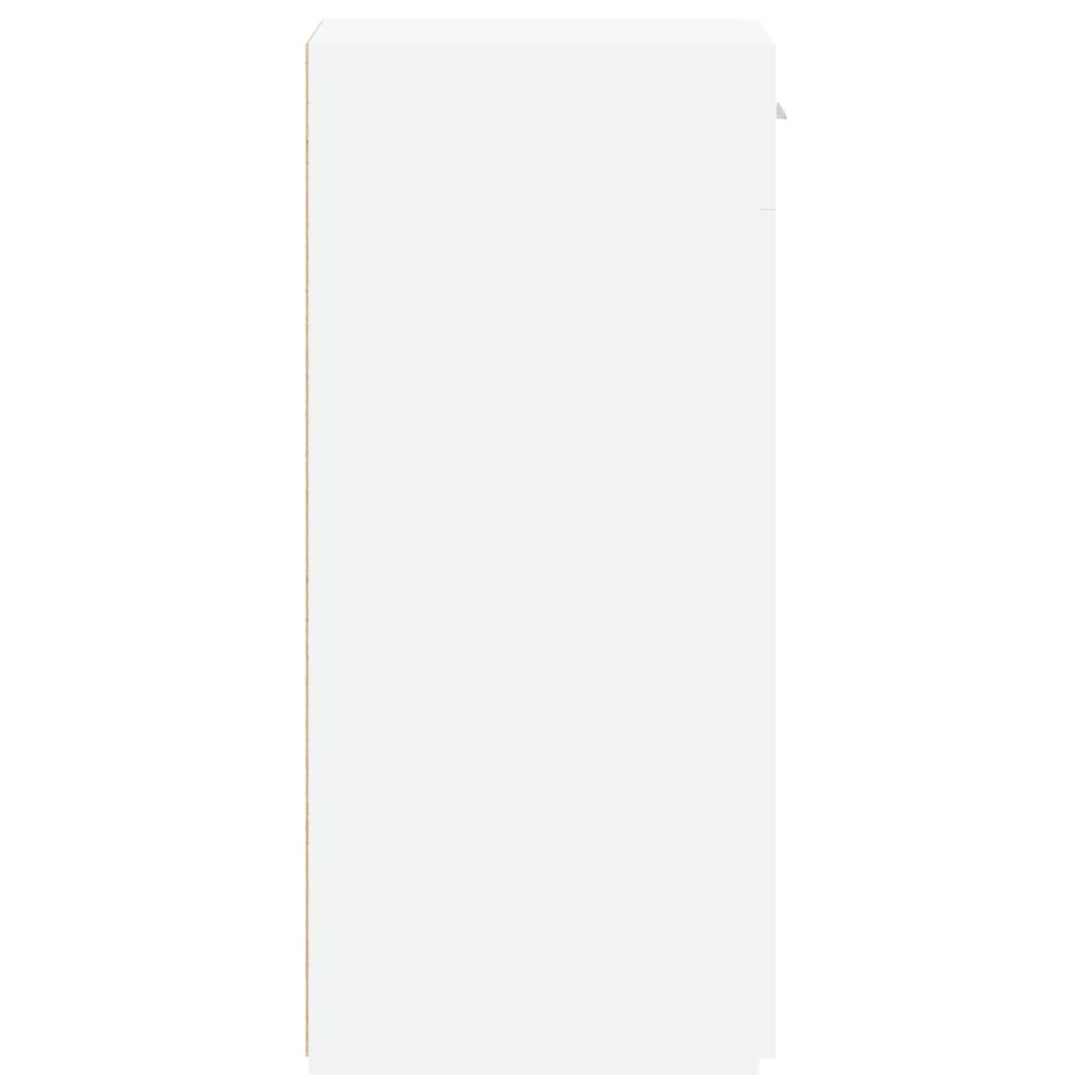 vidaXL Sideboard White 30x42.5x93 cm Engineered Wood