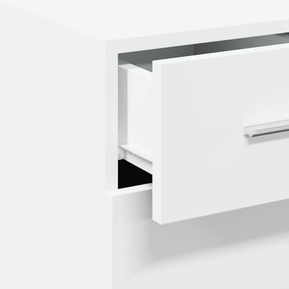vidaXL Sideboard White 30x42.5x93 cm Engineered Wood