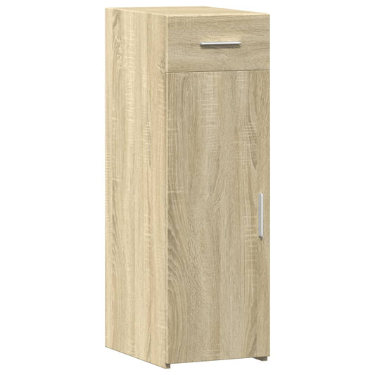 vidaXL Sideboard Sonoma Oak 30x42.5x93 cm Engineered Wood