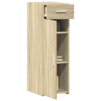 vidaXL Sideboard Sonoma Oak 30x42.5x93 cm Engineered Wood