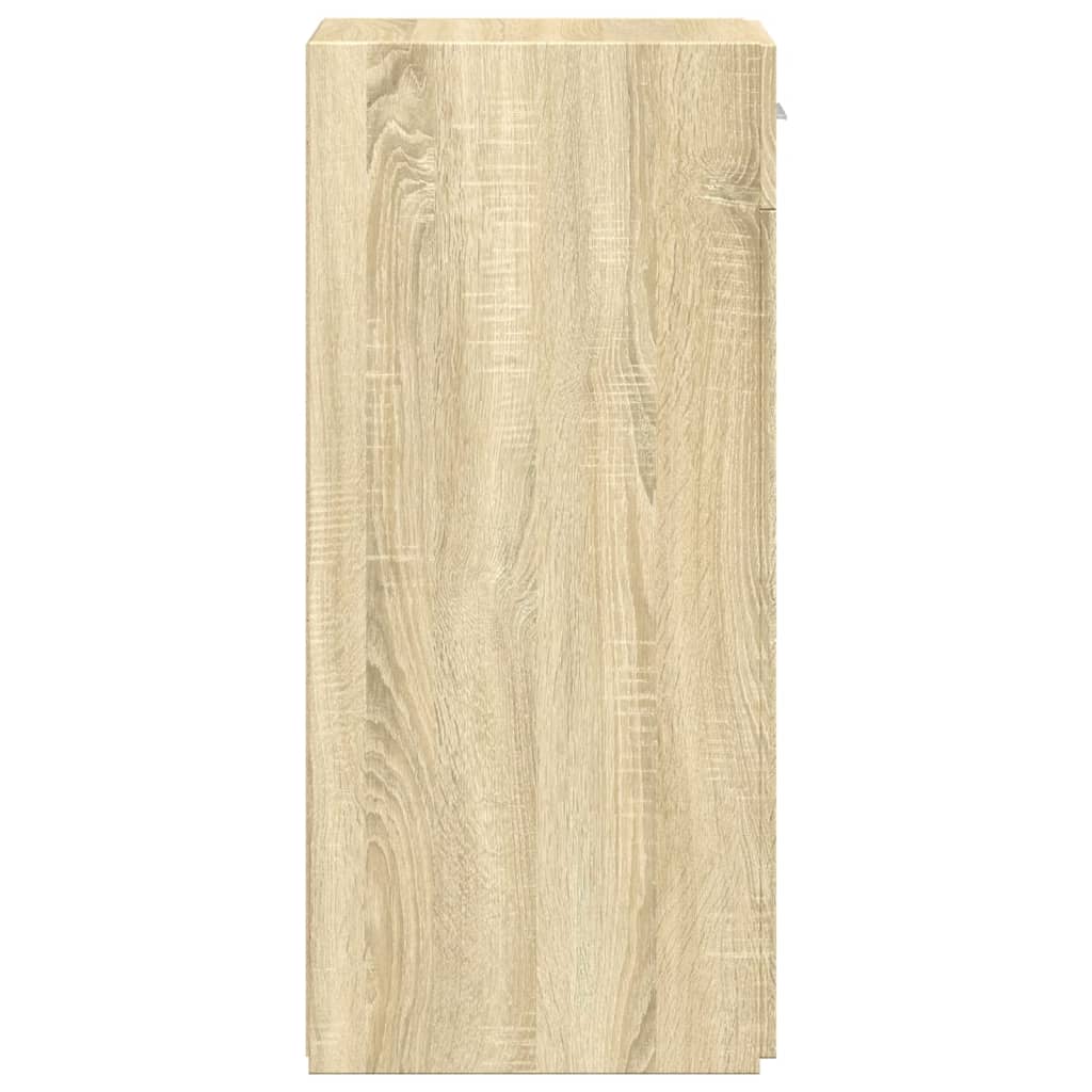 vidaXL Sideboard Sonoma Oak 30x42.5x93 cm Engineered Wood