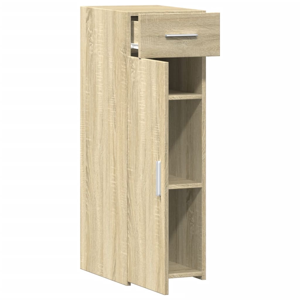 vidaXL Sideboard Sonoma Oak 30x42.5x93 cm Engineered Wood