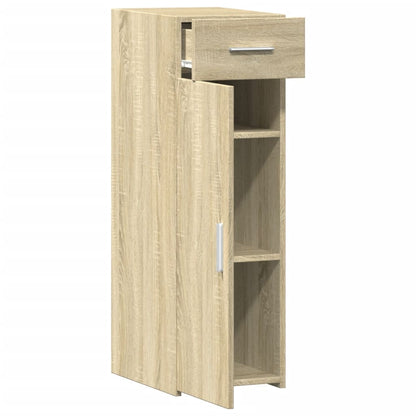 vidaXL Sideboard Sonoma Oak 30x42.5x93 cm Engineered Wood