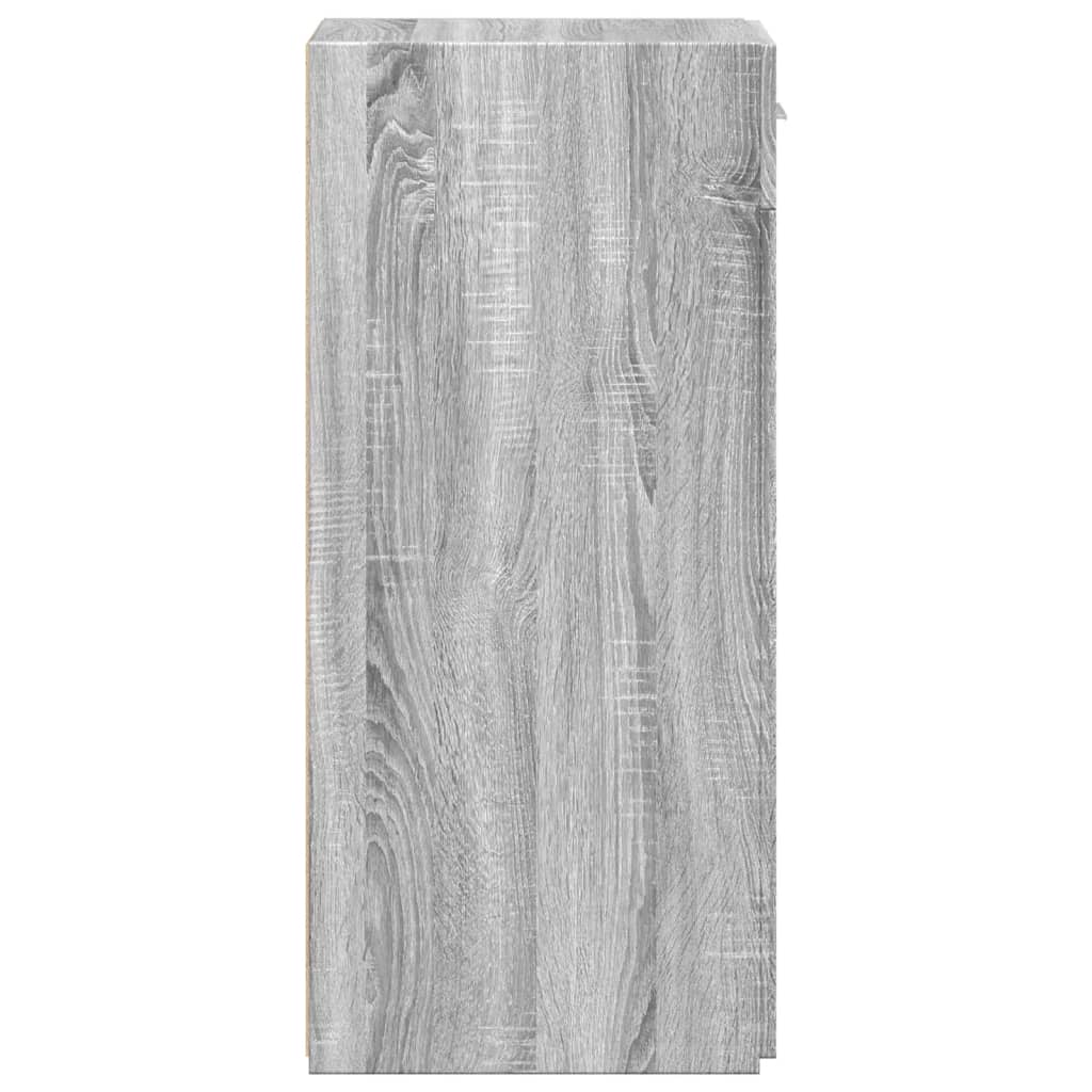 vidaXL Sideboard Grey Sonoma 30x42.5x93 cm Engineered Wood