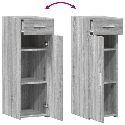vidaXL Sideboard Grey Sonoma 30x42.5x93 cm Engineered Wood