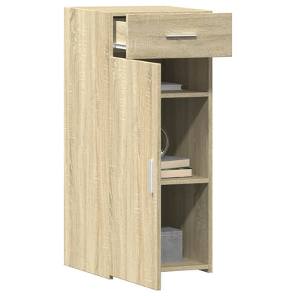vidaXL Sideboard Sonoma Oak 40x42.5x93 cm Engineered Wood