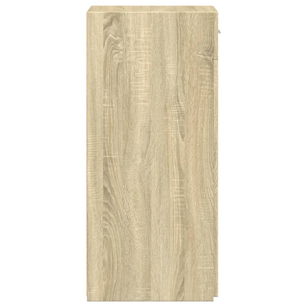 vidaXL Sideboard Sonoma Oak 40x42.5x93 cm Engineered Wood