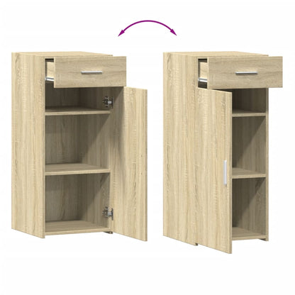vidaXL Sideboard Sonoma Oak 40x42.5x93 cm Engineered Wood