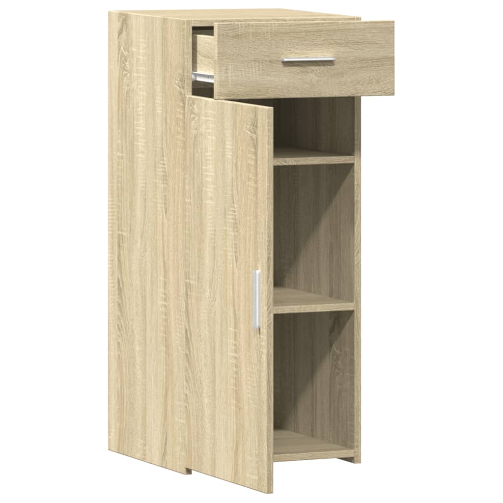 vidaXL Sideboard Sonoma Oak 40x42.5x93 cm Engineered Wood