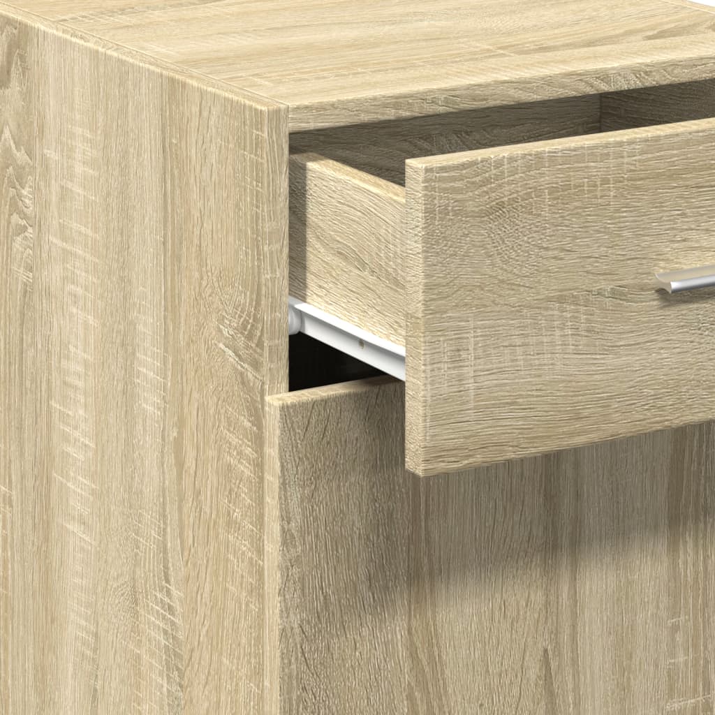 vidaXL Sideboard Sonoma Oak 40x42,5x93 cm Engineered Wood