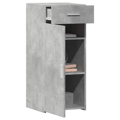 vidaXL Sideboard Concrete Grey 40x42.5x93 cm Engineered Wood