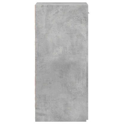 vidaXL Sideboard Concrete Grey 40x42.5x93 cm Engineered Wood