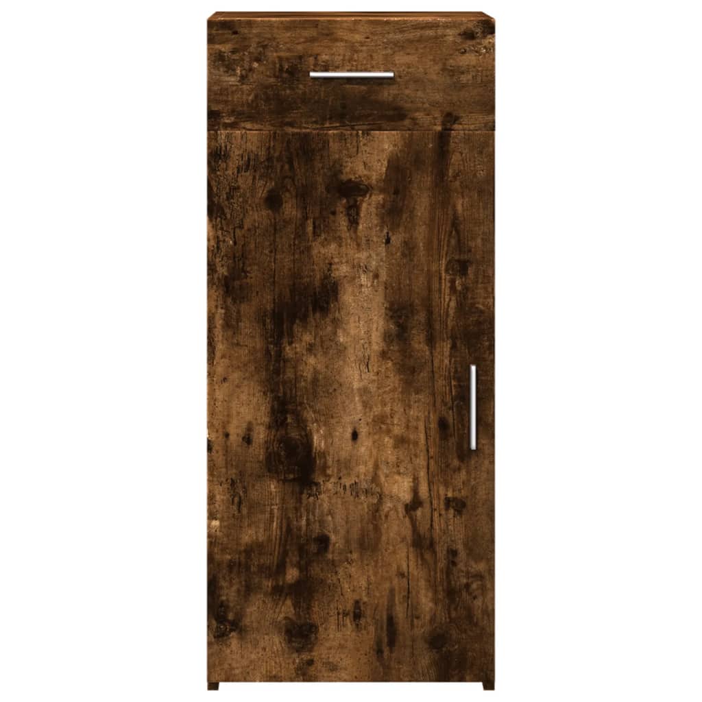 vidaXL Sideboard Smoked Oak 40x42,5x93 cm Engineered Wood