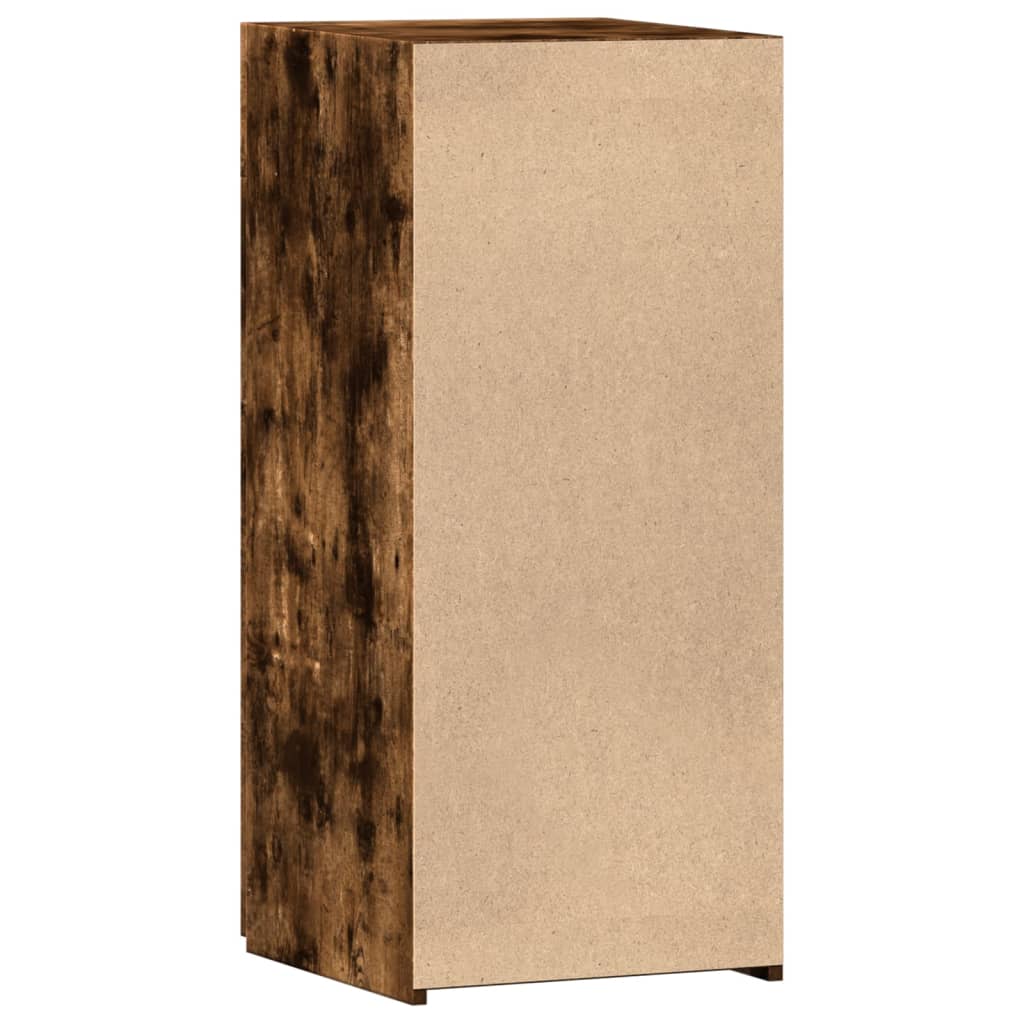 vidaXL Sideboard Smoked Oak 40x42,5x93 cm Engineered Wood
