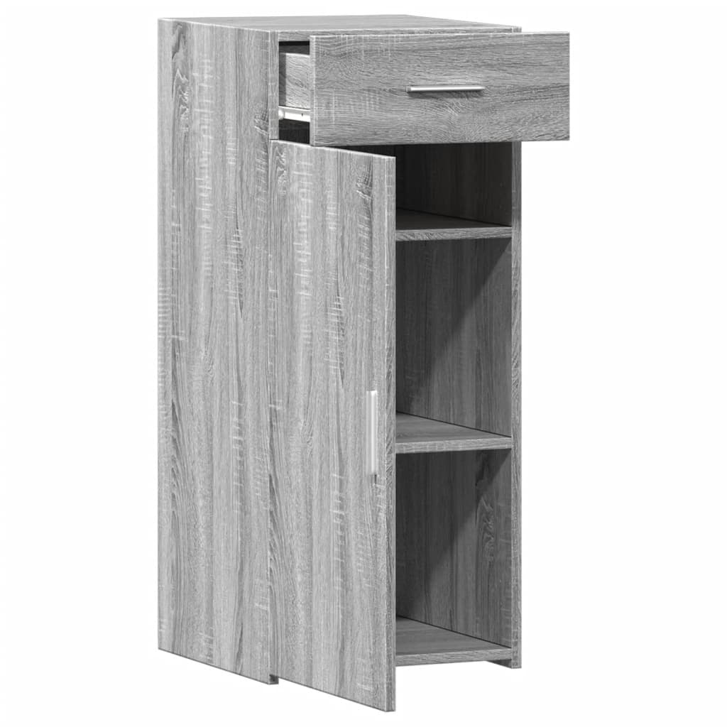 vidaXL Sideboard Grey Sonoma 40x42,5x93 cm Engineered Wood