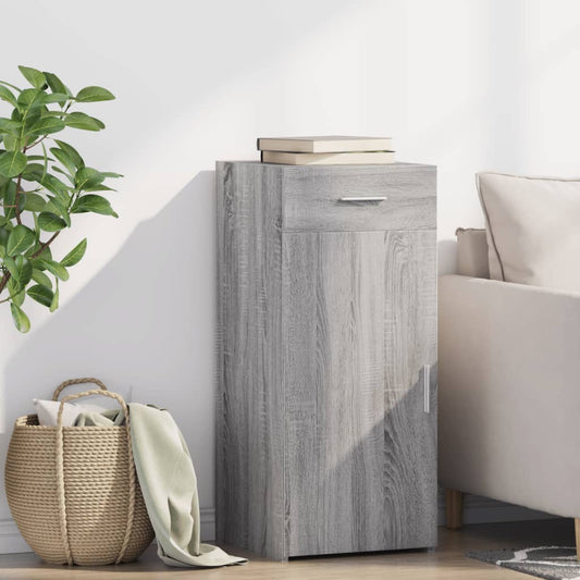 vidaXL Sideboard Grey Sonoma 40x42,5x93 cm Engineered Wood