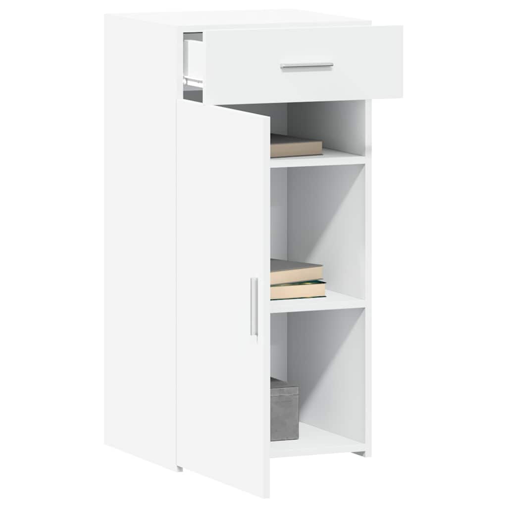 vidaXL Sideboard White 45x42,5x93 cm Engineered Wood