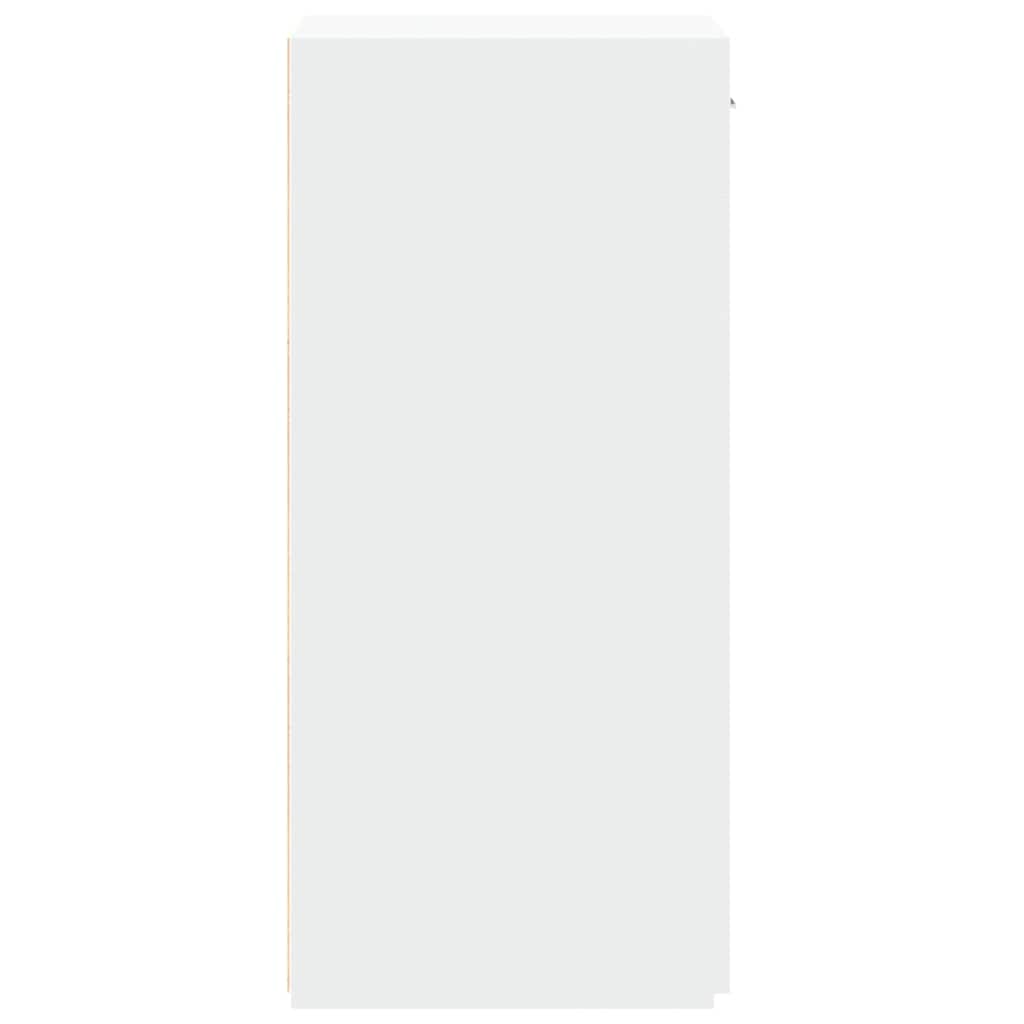 vidaXL Sideboard White 45x42.5x93 cm Engineered Wood