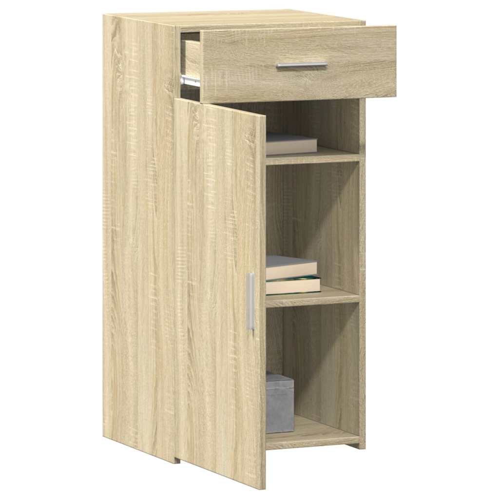 vidaXL Sideboard Sonoma Oak 45x42,5x93 cm Engineered Wood