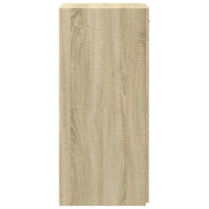 vidaXL Sideboard Sonoma Oak 45x42.5x93 cm Engineered Wood