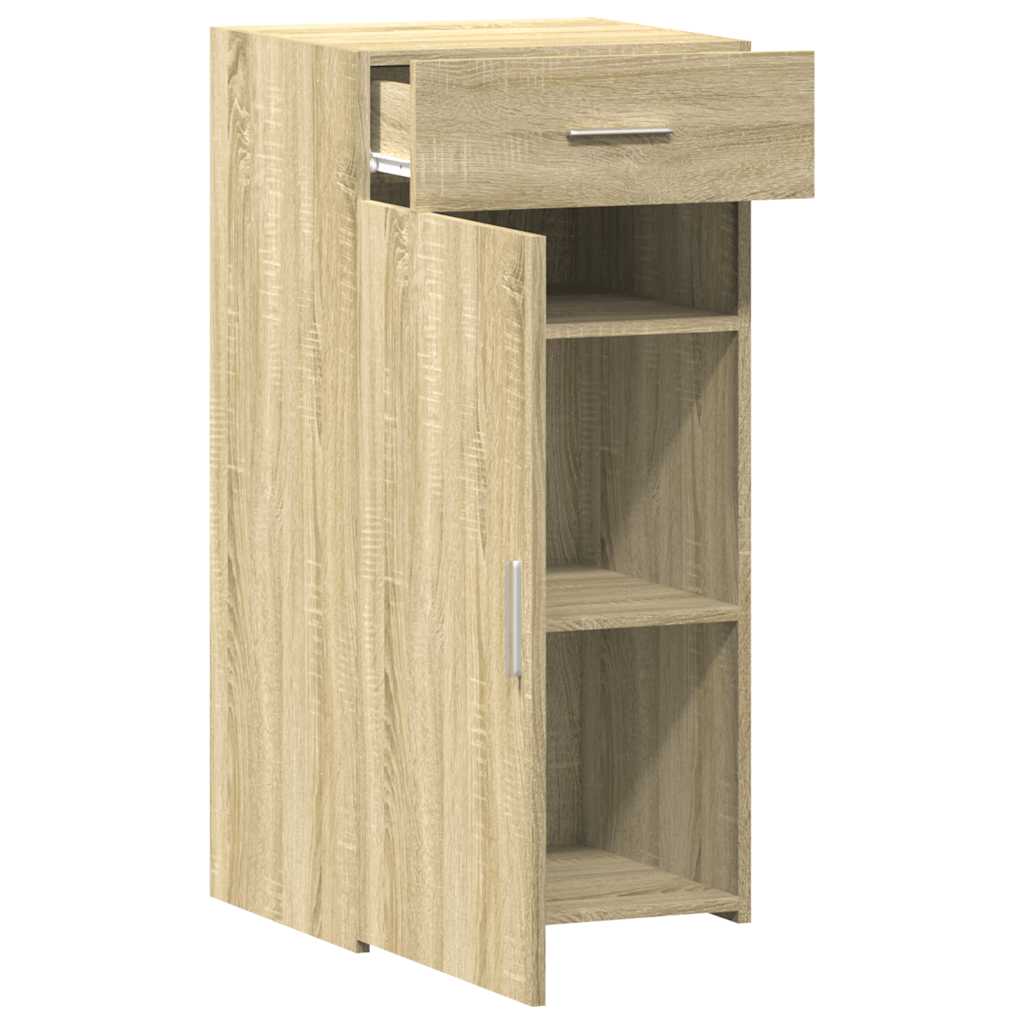 vidaXL Sideboard Sonoma Oak 45x42,5x93 cm Engineered Wood