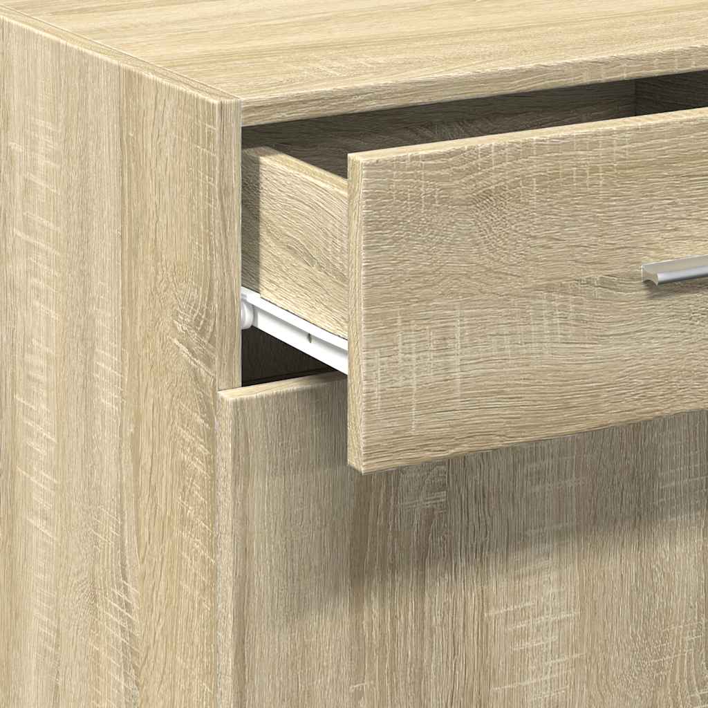 vidaXL Sideboard Sonoma Oak 45x42,5x93 cm Engineered Wood