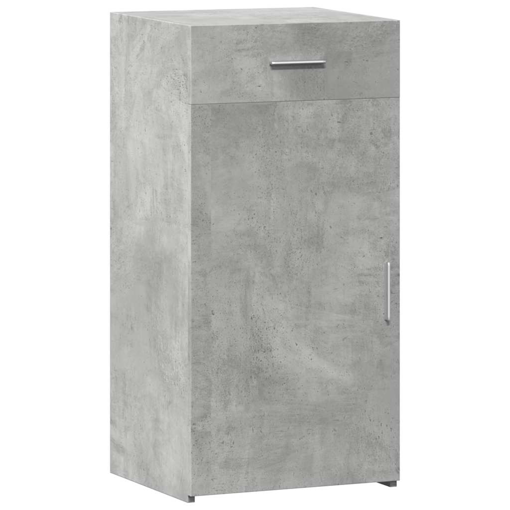 vidaXL Sideboard Concrete Grey 45x42,5x93 cm Engineered Wood