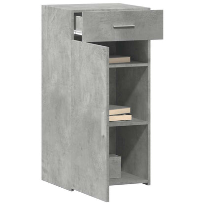 vidaXL Sideboard Concrete Grey 45x42,5x93 cm Engineered Wood