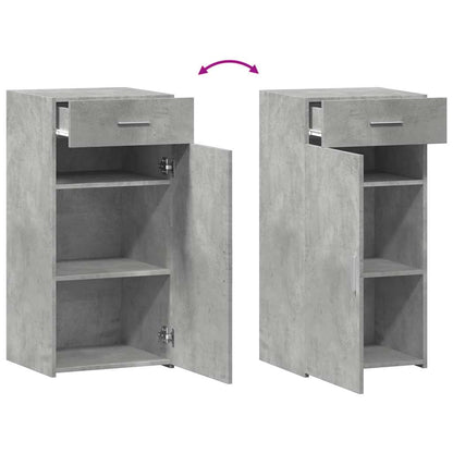 vidaXL Sideboard Concrete Grey 45x42,5x93 cm Engineered Wood